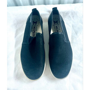 Mephisto Men’s Tiago Black Slip On Shoes Size 8